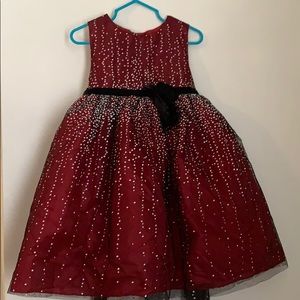 Toddler Girl Red Dress